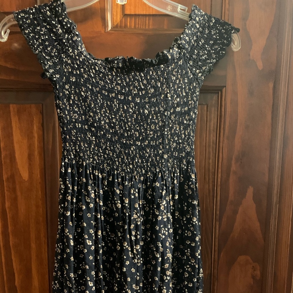 Brandy Melville Scrunch Off Shoulder Dress
